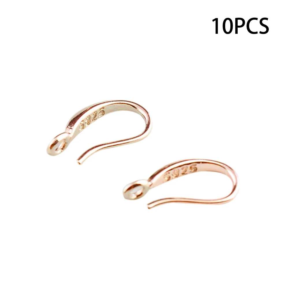 

10X Components Fittings Large Loop Fabala Earring Hook Women Jewelry Design Ear Wire Copper Making Findings DIY Accessories