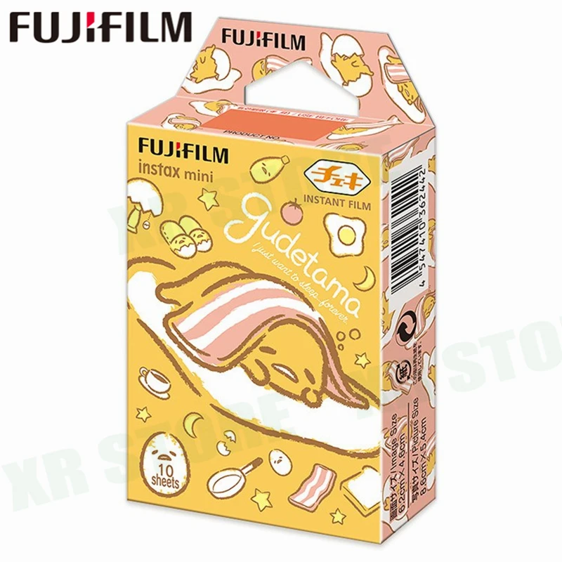 Белая пленка для Fuji Instax Мини 11 8 9 грустное яйцо Гудетама мгновенной съемки