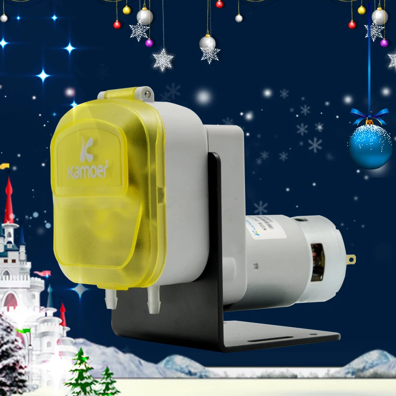 

kamoer KDS Mini DIY DC Motor Dosing Pump Peristaltic pump Dosing Head For Aquarium Lab Analytical Water Pump with High flow