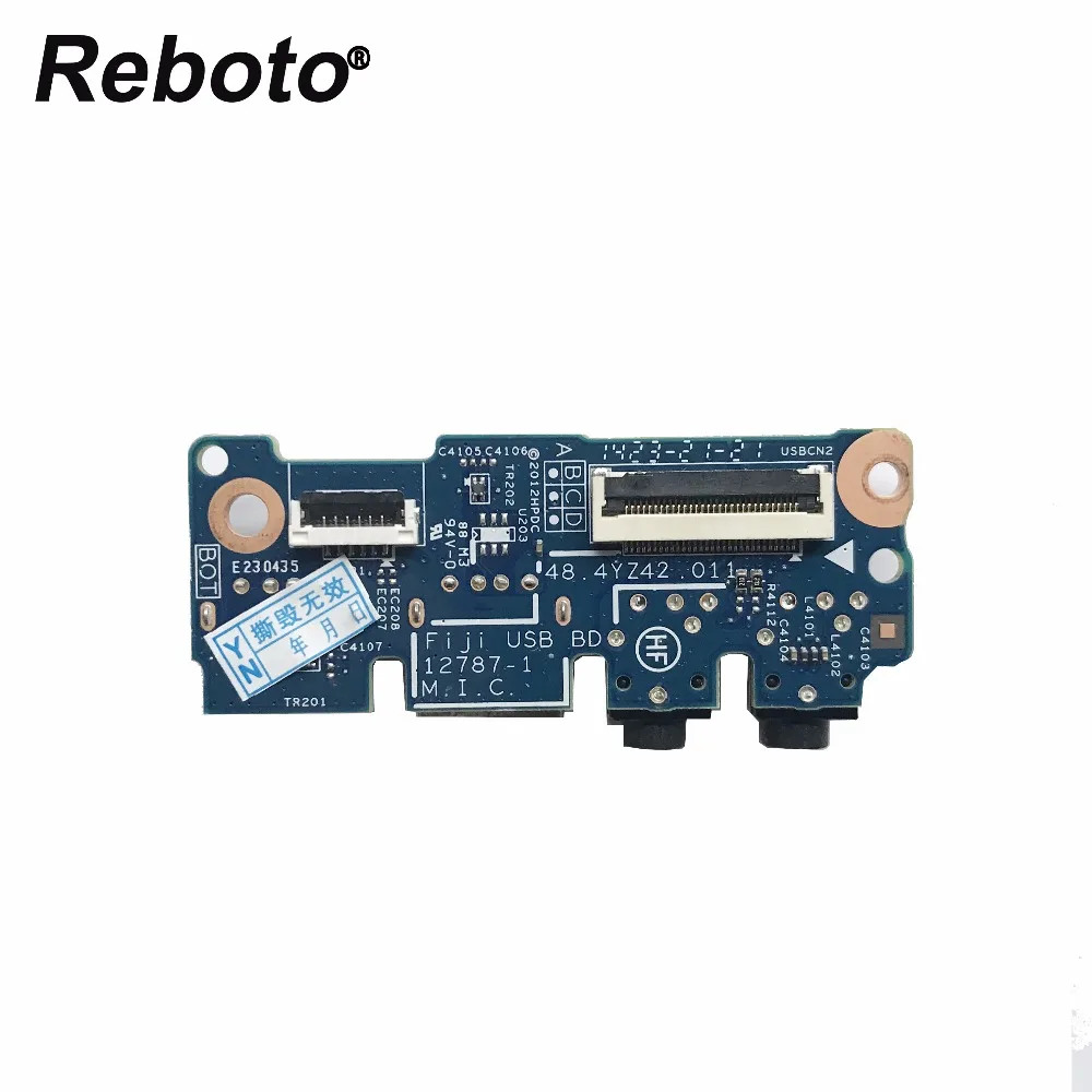 Reboto оригинальный для HP ProBook 450G1 450 G1 455 аудио разъем USB порт плата 48 4yz42. 011 12787 1 100%