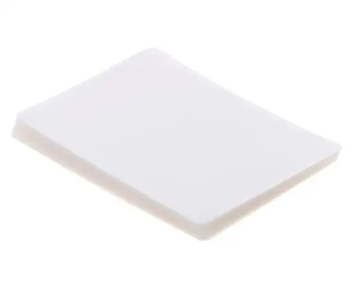 100 шт " x 6" ламинированная пленка, термоламинированный чехол, глянцевая защитная фотобумага - Цвет: Белый