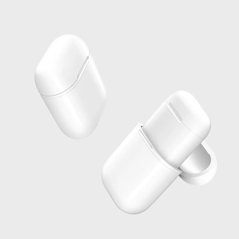 Мини Qi Беспроводной зарядный чехол для защитный AirPods коробка Airpod Air стручки Coque