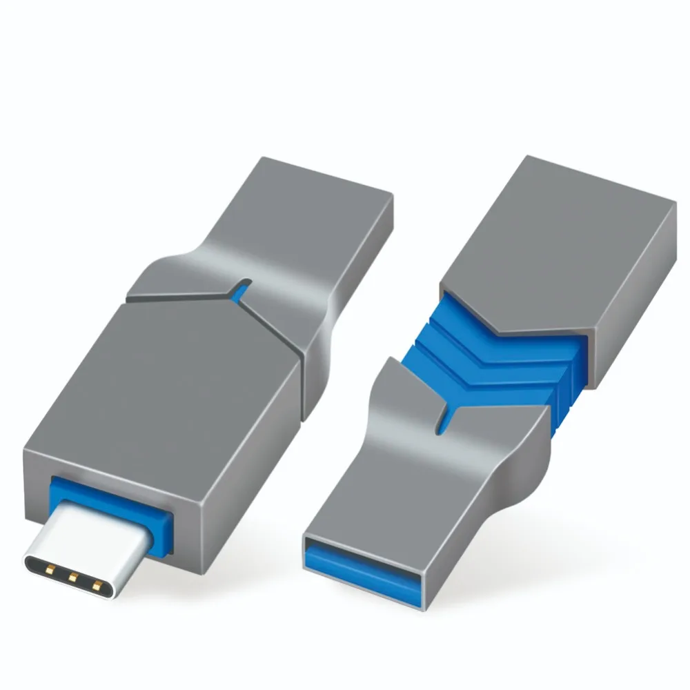 Металлический USB флеш накопитель LEIZHAN 64 ГБ Type C для смартфона 128 Тип 32 ГБ|USB