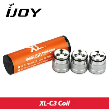 

3pcs Original IJOY XL-C3 Chip Coil/ XL-C4 Chip Coil 0.15ohm for Limitless XL Tank Light Up Coil
