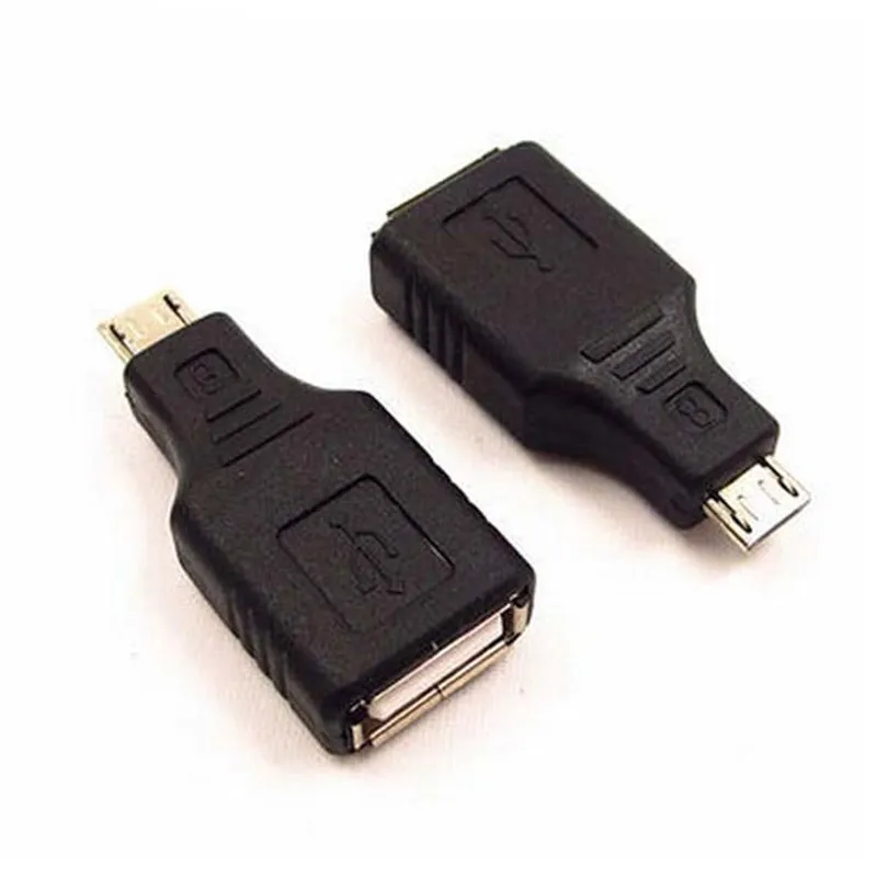 Новое поступление USB 2,0 Женский выпуклый кабель микро-usb B «папа» 5-контактный штекер OTG адаптер конвертер для Универсальный мобильный телефон