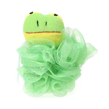 

Children'S Toy Cushion Puff Mesh With Stuffed Animal (4 Packs) Frog, Duck, Rabbit, Bear