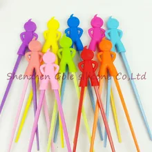 300 пар/лот Детские интеллектуальные учебные палочки для еды Детские Обучающие палочки для еды раннее образование Посуда