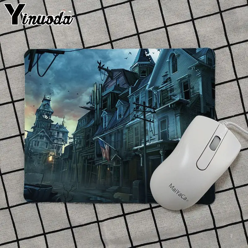 Maiya The Sinking City силиконовый коврик для мыши игровой резиновый ПК компьютерный игровой коврик для мыши