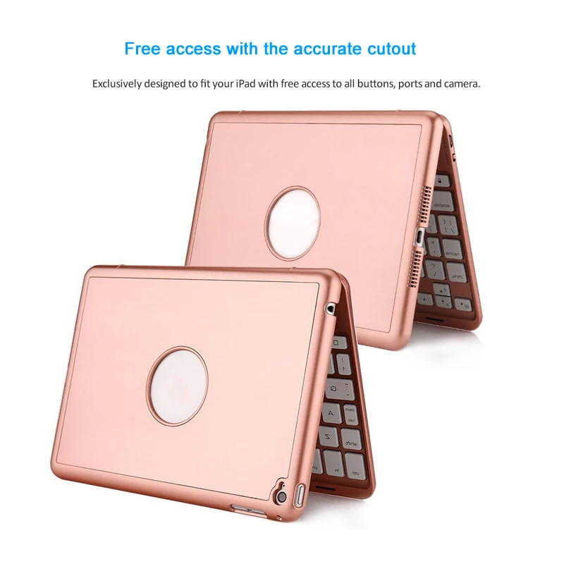 USB клавиатура с подсветкой для iPad Mini 4 чехол Bluetooth беспроводная планшета 7 9 дюйма