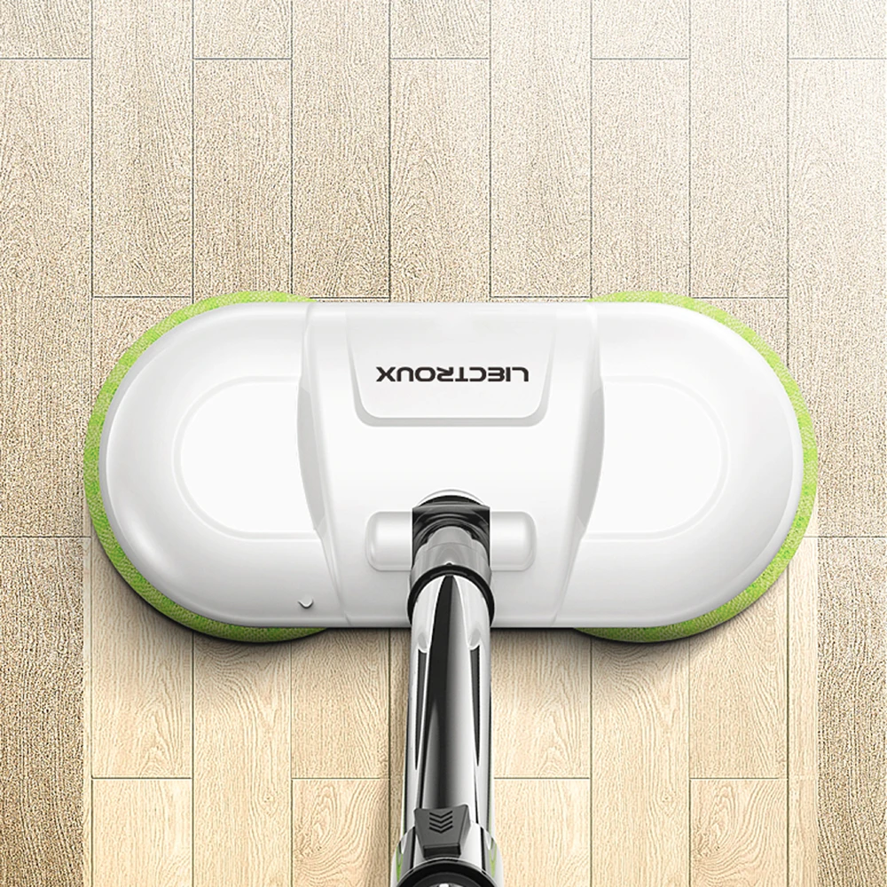  LIECTROUX Cordless Electric Mop with Water SpayWaxing Moping Pad Wet Floor Robot CleanerLow Noise L - 33057496284
