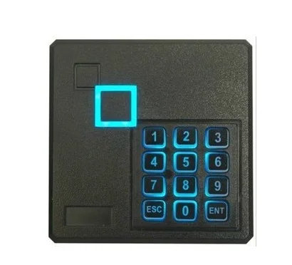 RFID 125 кГц IC 13,56 МГц система контроля доступа ID IC card reader wg26/34 Reader - Цвет: ID Black