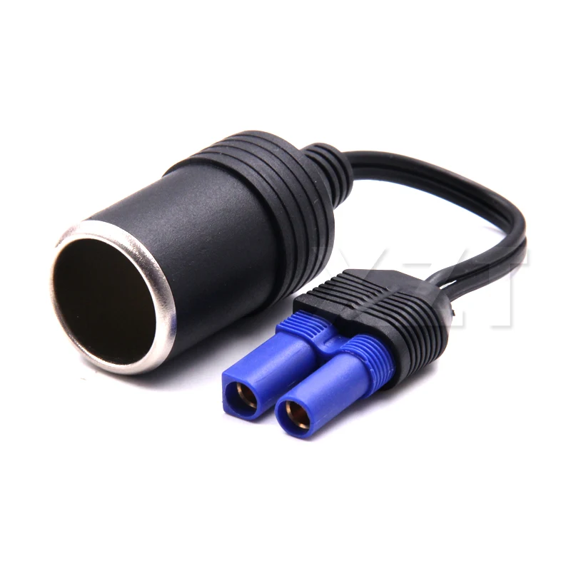 Из 2 предметов авто электрический EC5 разъем для пусковое устройство автомобиля MP3 холодильник данных Регистраторы зажигалка устройства - Цвет: Черный
