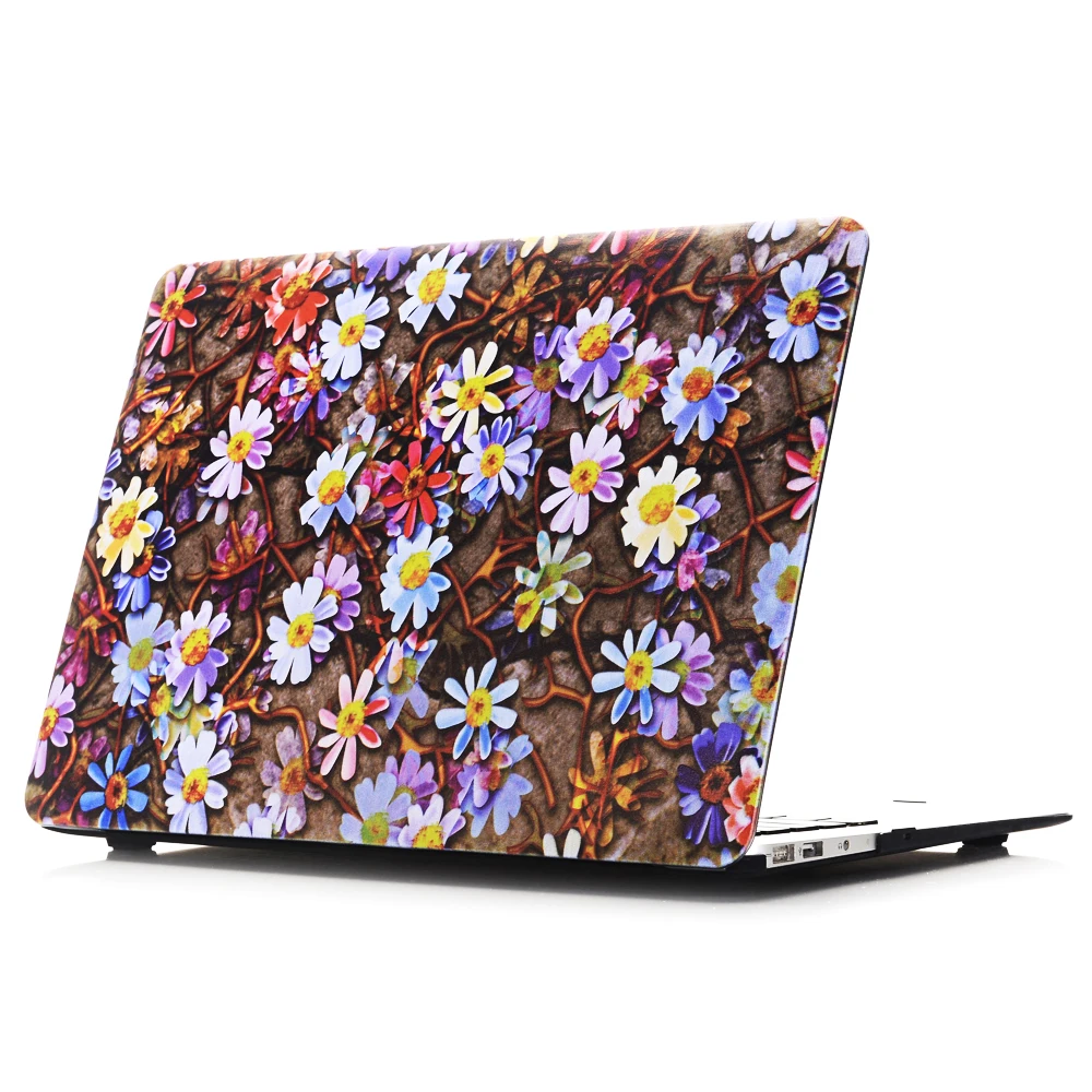 NEW Pattern Series Colorful Hue Matte Case Cover For Apple macbook Air Pro Retina 11 12 13 15 laptop bag For Mac book 13.3 inch