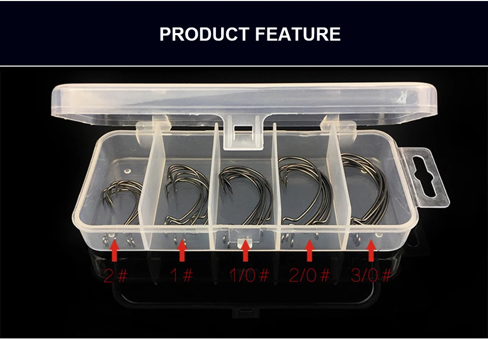 25 шт./кор. мини острый высокоуглеродистой стали рыболовный крючок черный никелевый крюк ручной Кривошип Крючки для рыбалки на карпа, коробка для рыбалки
