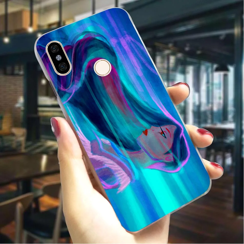 

Hard Case for Xiaomi Mi 8 Lite Pocahontas Cover for Xiaomi Mi 8 Cover A1 A2 Lite 6 F1 Back Case Print