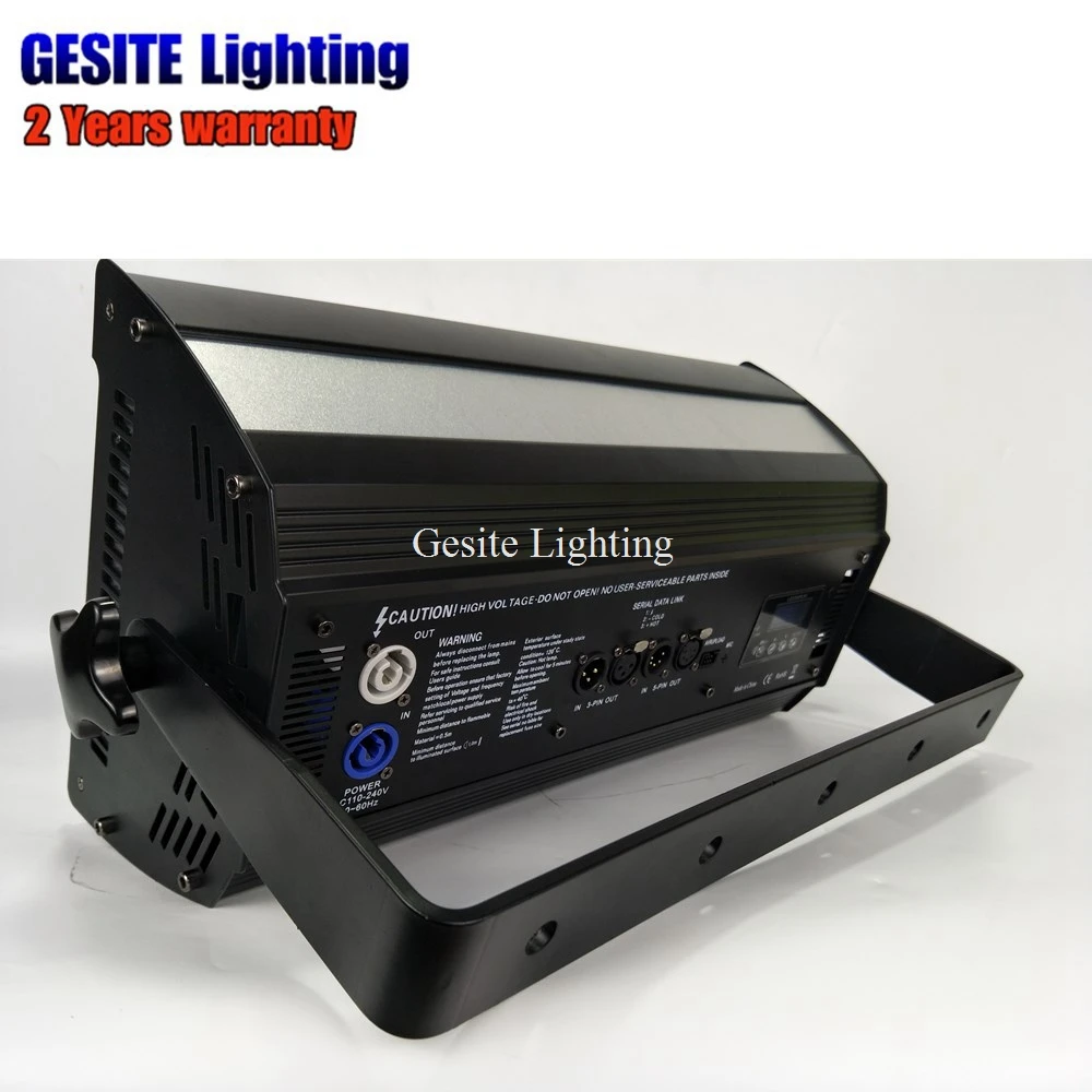 Dmx6 e dmx16 e modo de Canais Rainbow Efeito 1000 w Led Strobe Light Full on 5 Rainbow efeito 1000 W Led Strobe Light