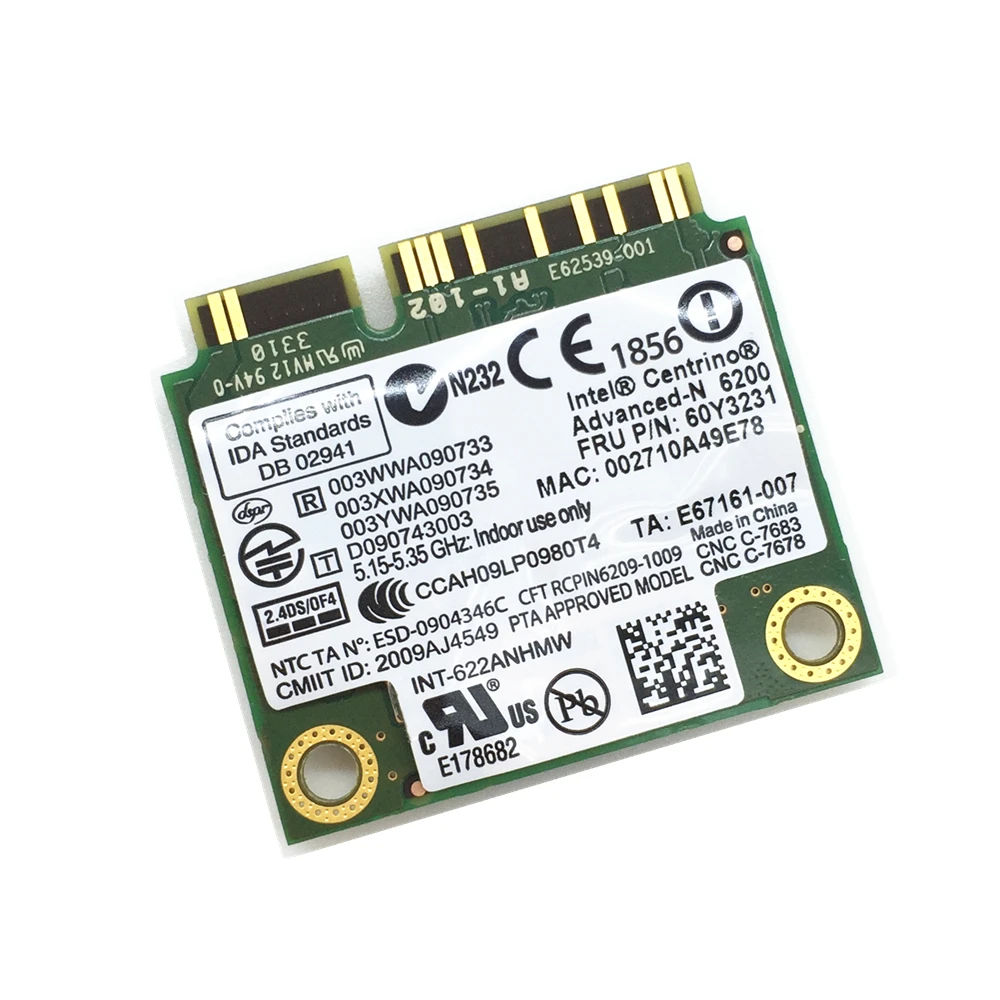 Top Intel 622ANHMW 6200 Wifi card 300M for IBM X201 X201S X201T T410 T410S T510