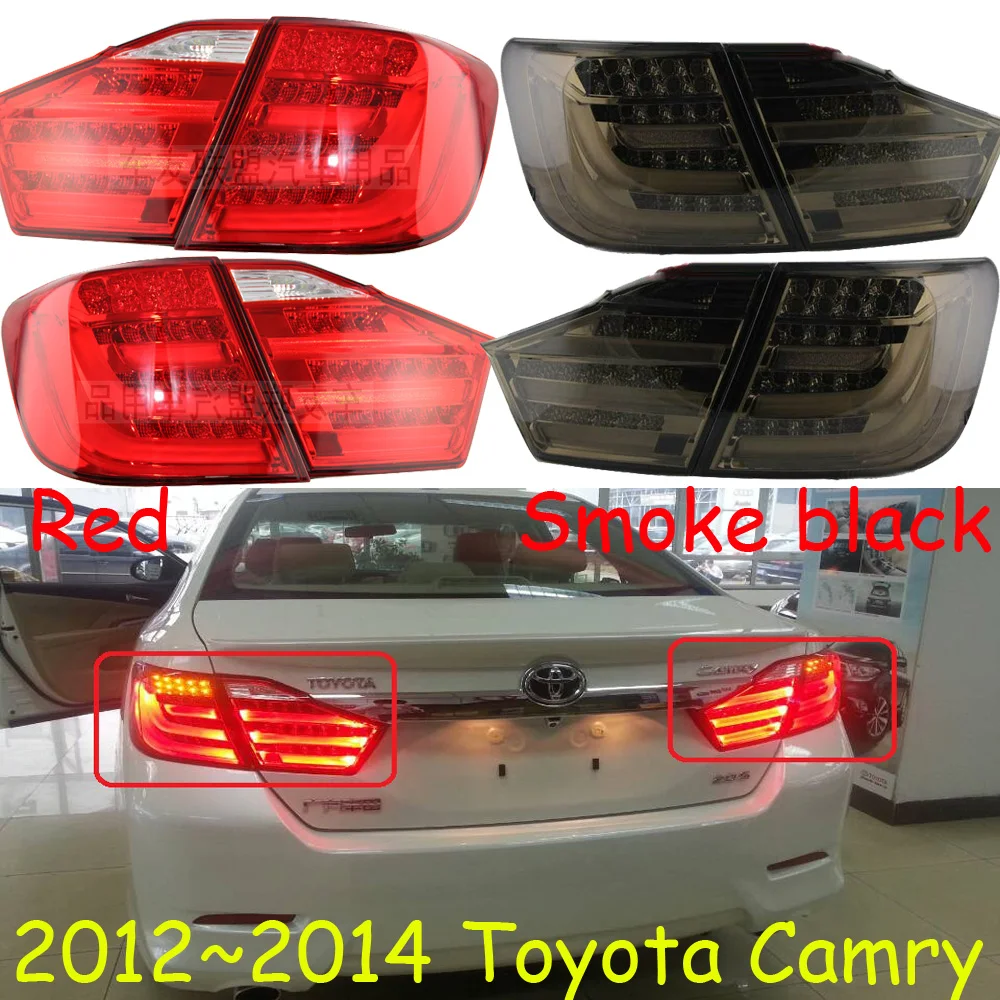 2 шт. Автомобиль Стайлинг для фара Camry 2013 2012 год Camry задний фонарь DRL Биксеноновая объектив Высокая Низкая луч парковка туман свет