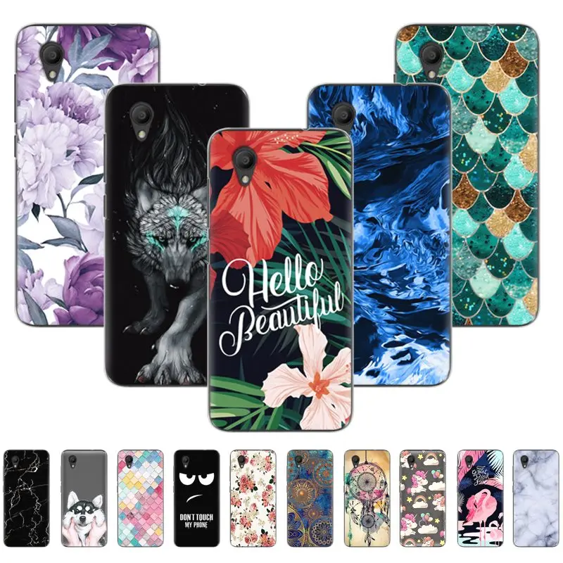 Для Alcatel 1 5033D 5 0-дюймовый Чехол Мягкий силиконовый чехол для 5033 5033A 5033Y 5033X задняя
