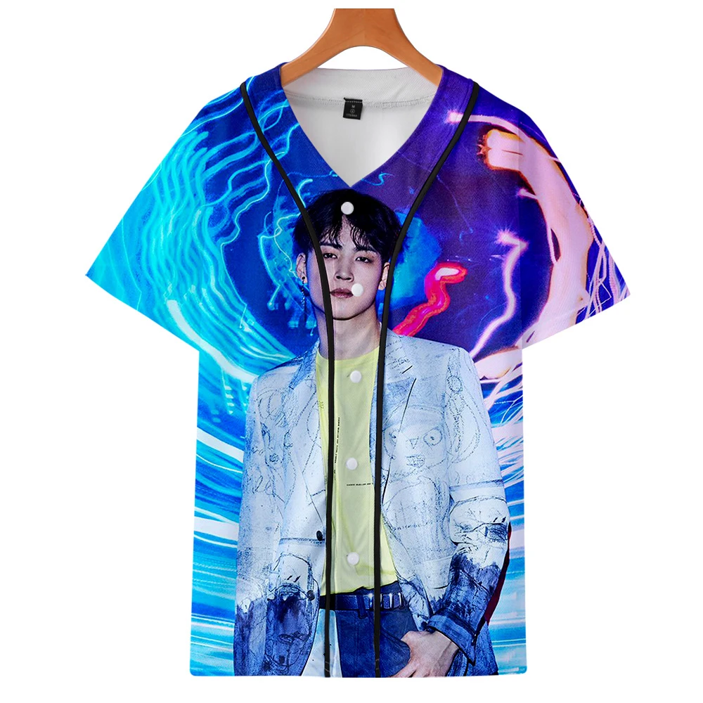 LUCKYFRIDAYF Объёмный рисунок (3D принт) KPOP GOT7 WORLD TOUR держать спиннинг с короткими