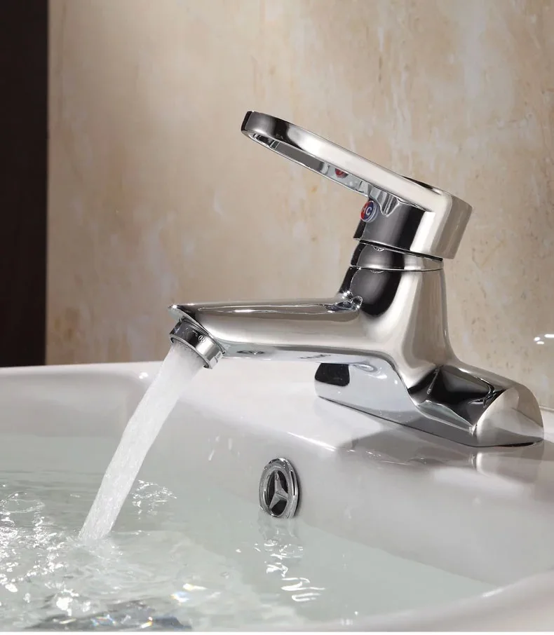 Free shipping Contemporary bathroom basin sink faucet with