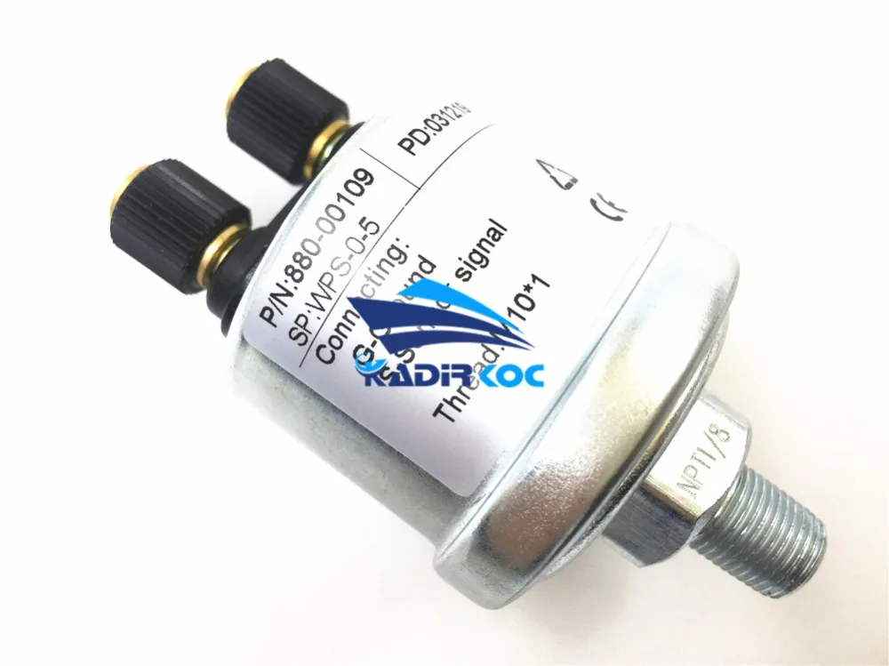 1 шт. высококачественный механический датчик давления масла s M10X1 NPT1/8 автоматический калибр датчик 0-5Bar 0.5bar сигнализация 0-10Bar для автомобильных кораблей