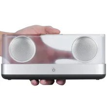 W-king Speakers Portable Bluetooth Speaker Transparent Home System Bluetooth Speaker 4.2 with TF 20W Portable Wireless Speaker