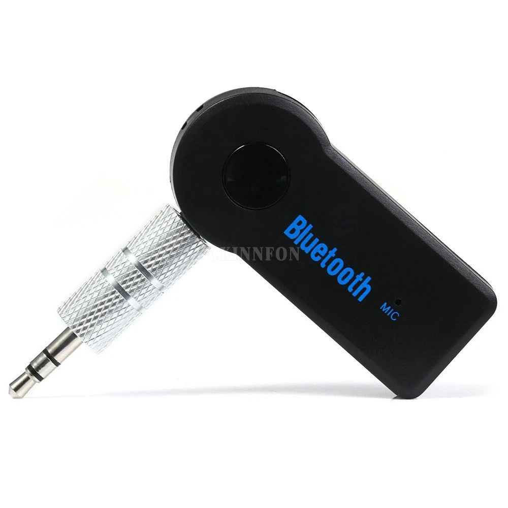 Высокое качество 200 шт. Беспроводной Bluetooth с разъемом подачи внешнего сигнала AUX музыкальный приемник адаптер громкой связи Bluetooth гарнитура с микрофоном для телефона MP3