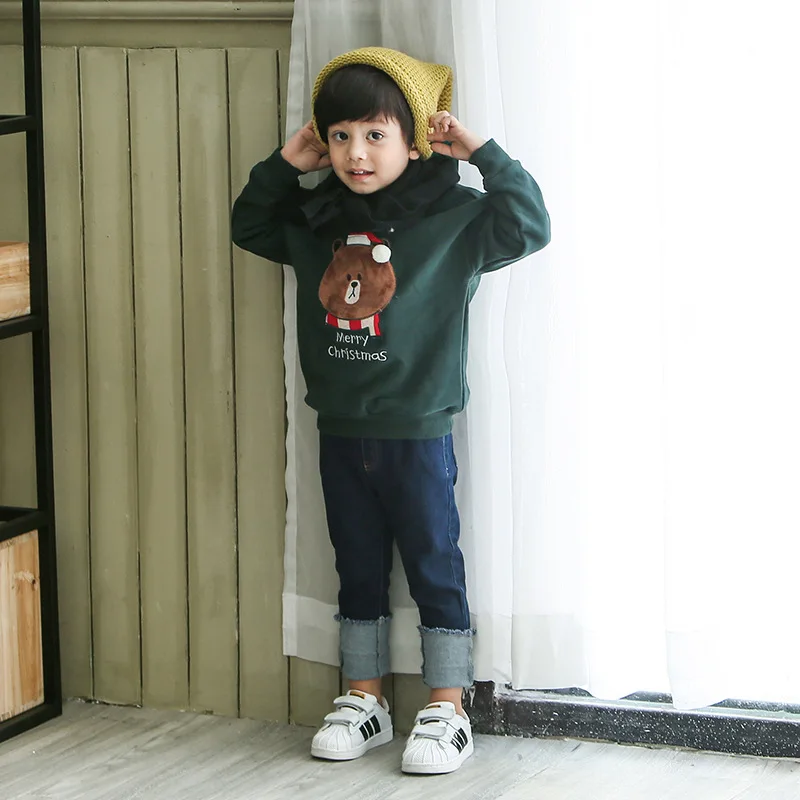 Christmas Sweaters Boys Hoodies 
