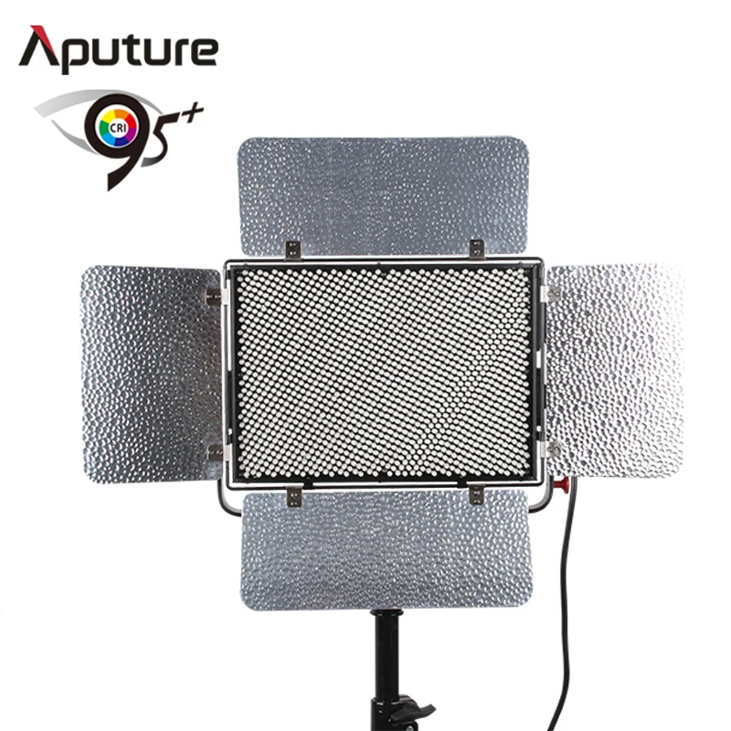 

Aputure Light Storm LS 1C 1536 lamp beads Bi-Color LED Light Panel with Anton Bauermount Plate