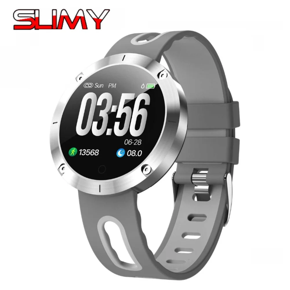 

Slimy DM58 Plus Bluetooth Smart Watch Bracelet Blood Pressure Heart Rate IP68 Waterproof Activity Tracker Smartwatch Women Men