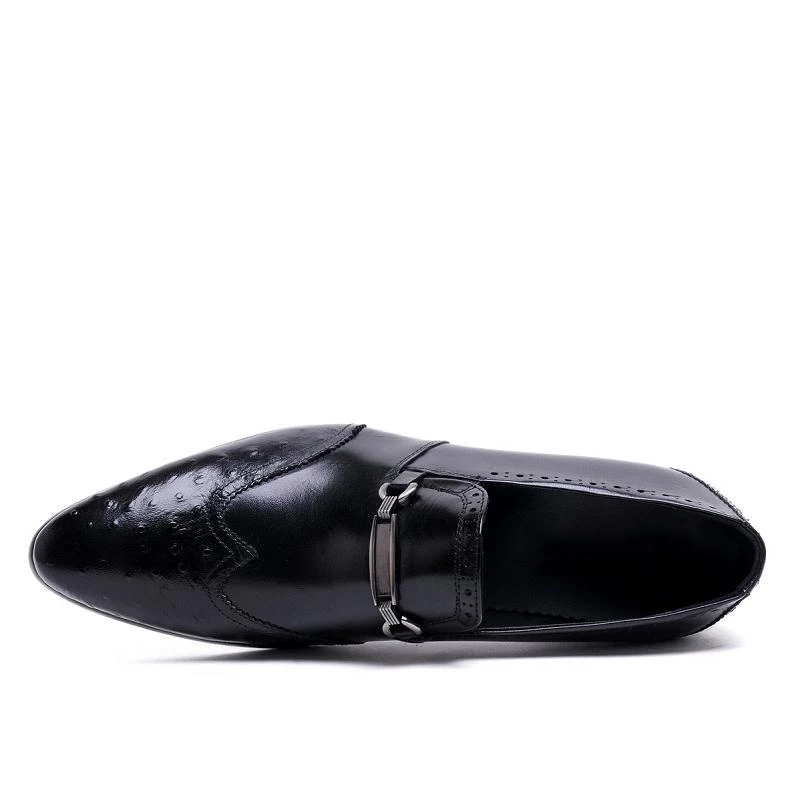 En Formelle Sur Mariage Slip Cuir Hommes Heinrich Appartements Bureau Rouge Robe Costume Véritable 2018 Mode vin Noir Chaussures Homme De zx8XYq