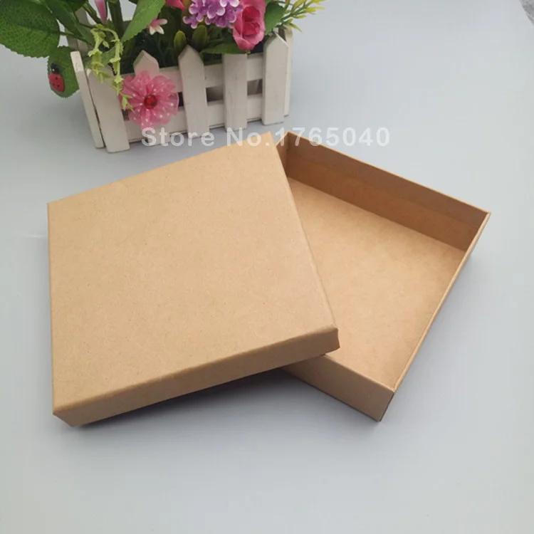 15*15*4cm Kraft Paper Box Bracelet/Necklace Box Jewelry Box ring