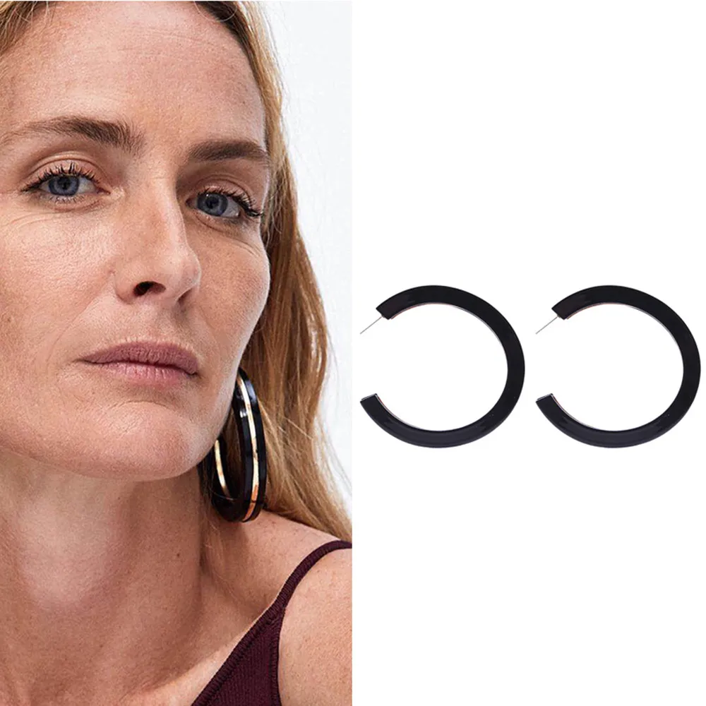 Новое поступление Сталь золото Для женщин девочек Earrings1Set серьги Модные женские