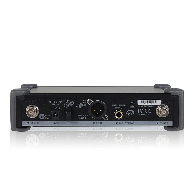 Wireless Microphone Adjustable frequency UHF SLX24