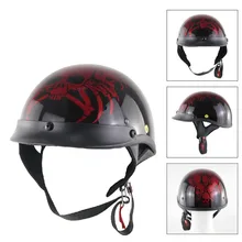 Harley Motor bike Casco Scooter Half Face Capacetes DOT