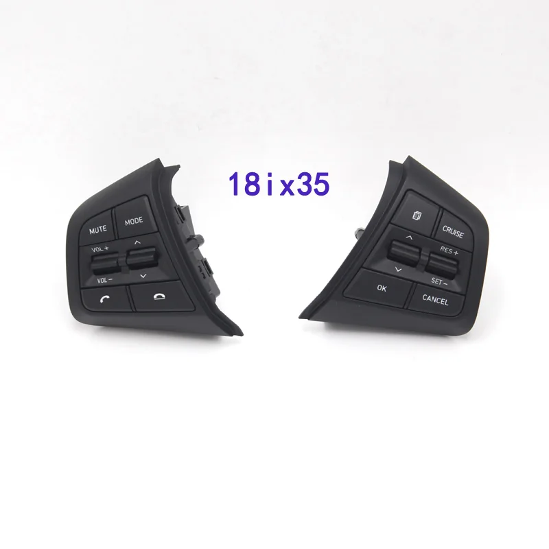 

CHUANGMU Newest ! For Hyundai ix35 (creta) 2018 Steering Wheel Control Buttons Cruise Control Button96700 96710 56190