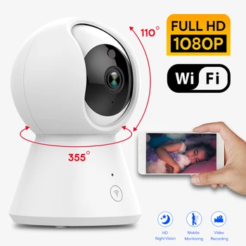 

Home Camera 1080P IP Smart Indoor IP Camera HD Night Vision AI Human Detection /Motion Detection for Home /Office Security