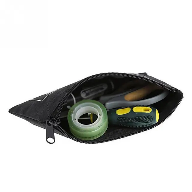 Simple Canvas Tools Set Bag Zipper Storage Instrument Kit Case Pouch Waterproof Chainsaws Lawn Mowers Tool Case Portable