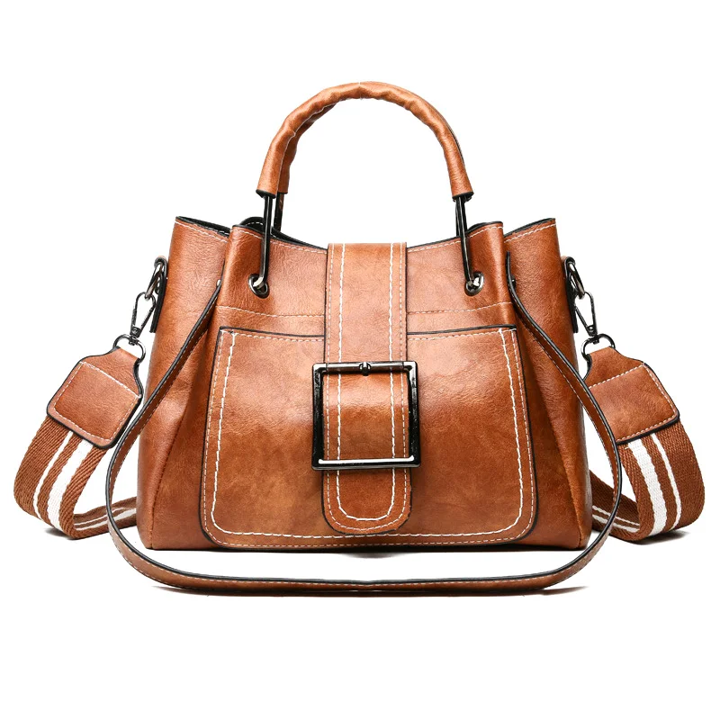 

1 Pcs Women Shoulder Crossbody Bag PU Leather Vintage for Mobile Phone Keys Popular