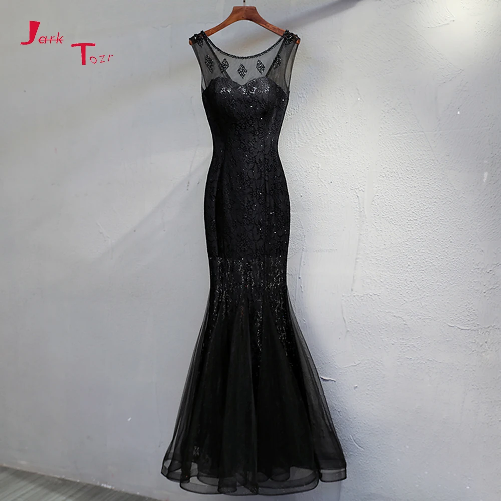 

Jark Tozr 2019 New Arrive Beading Lace Mermaid Evening Dresses China Shop Online Vestido De Festa Vintage Formal Gowns Abiye