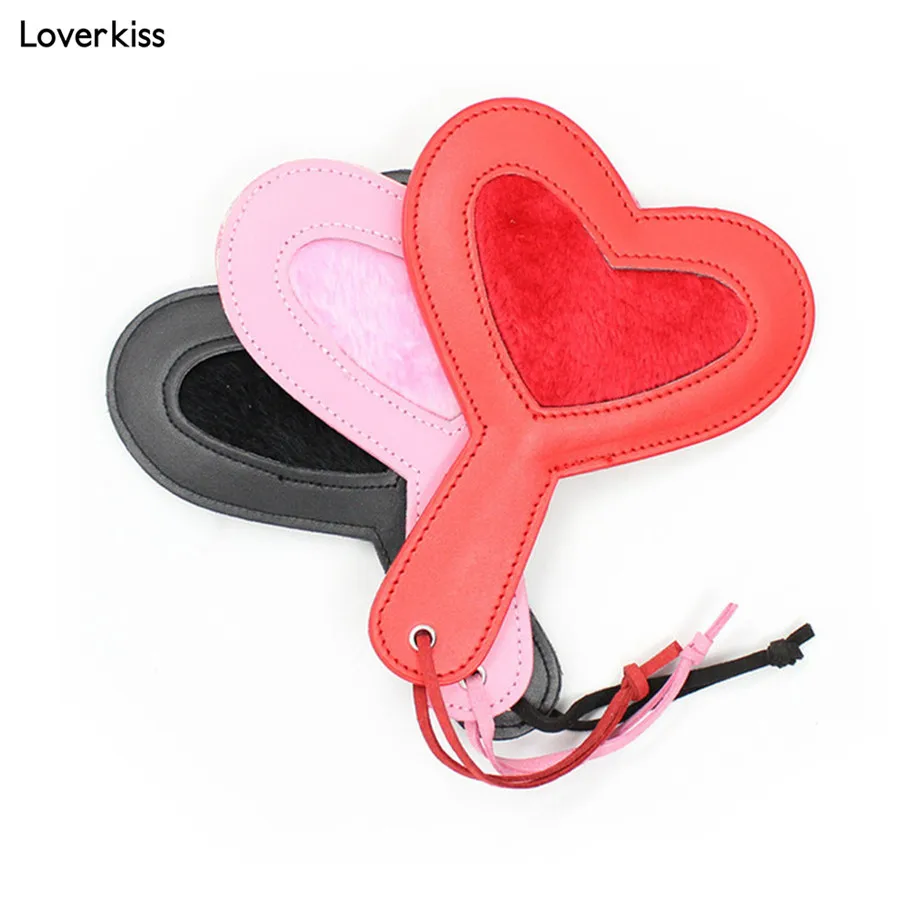 Loverkiss секс Фетиш Искусственная кожа порка Paddle Flogger БДСМ Для женщин игрушки, садо Slave Adult игры шлепать на As Секс-игрушки