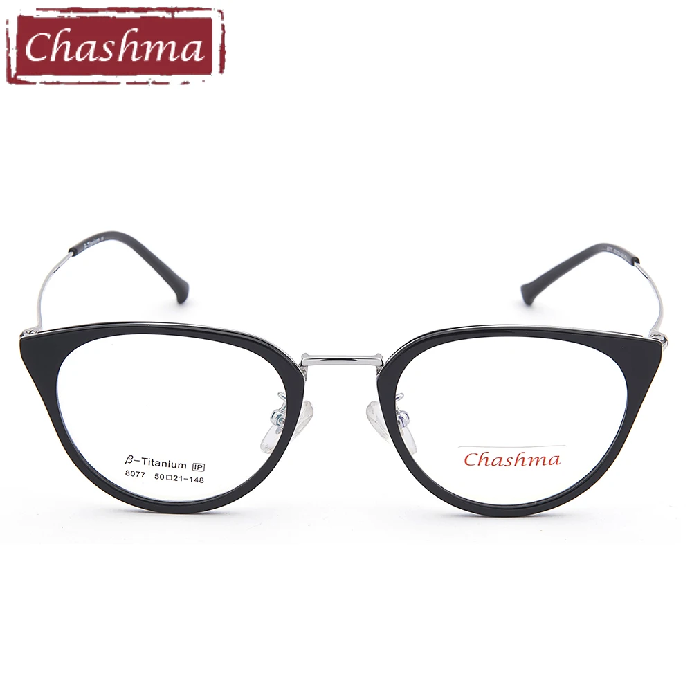 Брендовые высококачественные женские очки Chashma кошачий Глаз Модные маленькие с