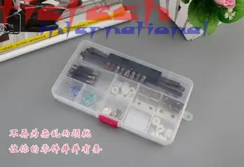 

by dhl 1000pcs useful 15 Grid Plastic Adjustable Transparent Jewelry Ring Earrings Box Case Portable Organizer Storage Box
