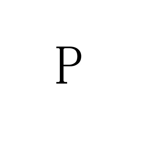 P