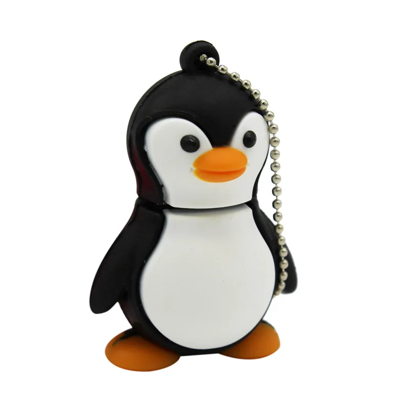 TEXT ME cute Cartoon penguin Модель 64 ГБ usb 2 0 Флешка 4 8 16 32 USB флешка креативный u диск|u disk|animated