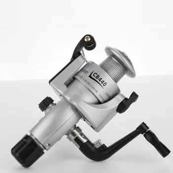 

Fishing Spinning Wheels with Folding Handle 1 Bearing Lightweight Plastic High Strength Fishing Reel Tackle Pesca