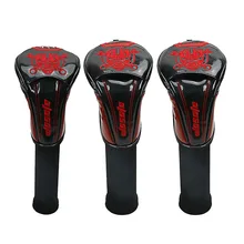 2019 new high quality PU Leather red  Golf Driver headcover
