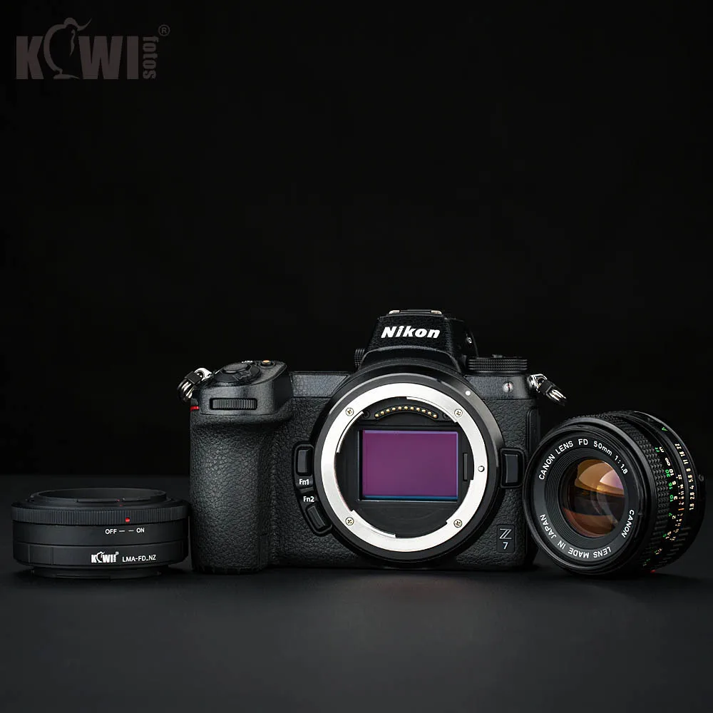 KIWIFOTOS LMA-FD_NZ адаптер для крепления объектива для Canon FD крепление линз для Nikon Z крепление аксессуары для камеры