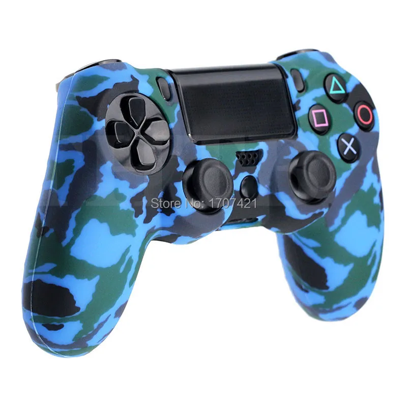 PS4 Accessories for PlayStation 4 Controller Shell Case Protector Camouflage (4)